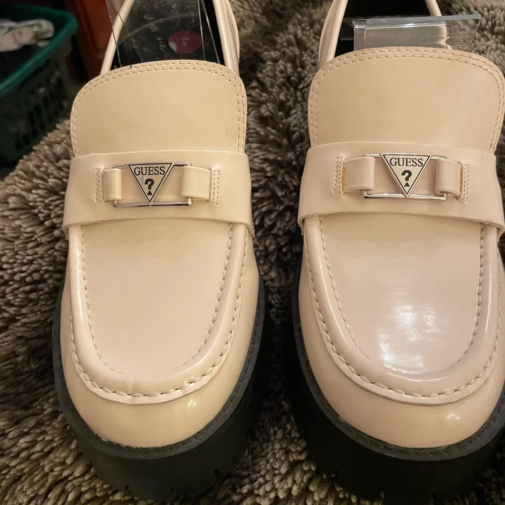 Guess Beige Footwear with Rugged Sole - Picture 2 of 7